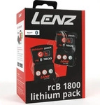 Lenz 1340, Lenz Akku Lithium Pack rcB 1800 (h&ouml;here Kapazit&auml;t) - 2 Akkus inkl.