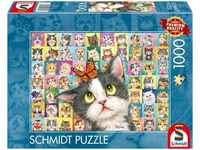 Schmidt Spiele Katzen-Mimik (1.000 Teile)