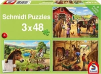 Schmidt Spiele Meine Lieblingspferde (3 x 48 Teile)