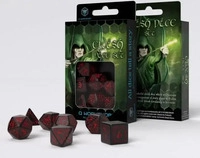 Q-Workshop Elvish - Black & Red (W&uuml;rfelset)