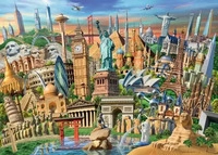 Ravensburger Sehensw&uuml;rdigkeiten weltweit (1.000 Teile)