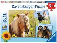 Ravensburger Liebe Pferde (3 x 49 Teile)