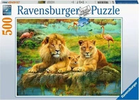 Ravensburger L&ouml;wen in der Savanne (500 Teile)