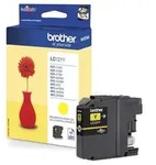 Brother LC121Y, Brother LC-121 (LC121Y) - Tintenpatrone, gelb 300 Seiten