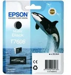 Epson T7608 (C13T76084N10) - Tintenpatrone, matt black (mattschwarz)