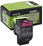 Lexmark 80C2SME - toner, magenta