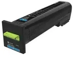 Lexmark 72K2XCE - toner, cyan