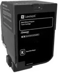 Lexmark 74C2SKE - toner, black (schwarz )