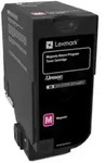 Lexmark 74C2SME - toner, magenta