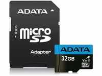 A-Data AUSDH32GUICL10A1-RA1, A-Data ADATA MicroSDHC-Karte 32 GB UHS-I Klasse 10, A1 +