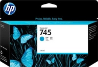 HP F9J97A, HP 745 (F9J97A) - Tintenpatrone, cyan