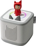 tonies 11002431, tonies Toniebox 2 Starterset Mondgrau mit Kreativ-Tonie in Rot