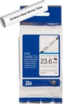 Brother HSe-251E, Brother Pro Tape HSe-251E Schrumpfschlauch schwarz auf wei&szlig;, 21mm