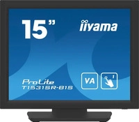 iiyama T1531SR-B1S, iiyama T1531SR-B1S 15" VA Monitor, 1024 x 768 XGA, 60Hz, 18ms,