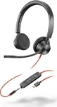 Poly 8X222AA, Poly Blackwire 3325-M Stereo USB-C/A Teams (8X222AA)
