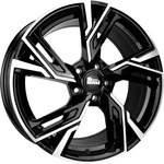 MAM RS5 black painted 8.5x19 ET30 - LK5/112 ML72.6 Alufelge schwarz