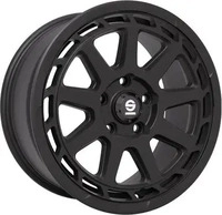 Sparco Gravel matt black 8x18 ET35 - LK5/108 ML63.4 Alufelge schwarz
