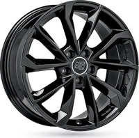 MSW MSW 42 gloss black 7.5x17 ET38 - LK5/108 ML73.1 Alufelge schwarz