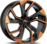 GMP Rebel anthracite matt diamond 10x21 ET30 - LK5/112 ML66.5 Alufelge grau