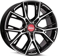 MAM B4 black painted 8.5x19 ET45 - LK5/112 ML72.6 Alufelge schwarz