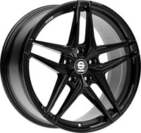 Sparco Record gloss black 8x18 ET45 - LK5/100 ML63.3 Alufelge schwarz