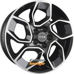 Mak Express black mirror 7x17 ET55 - LK5/160 ML65.1 Alufelge schwarz