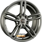 Avus Racing AC-MB3 black polished 8x18 ET34 - LK5/120 ML72.6 Alufelge schwarz
