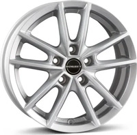 Borbet W mistral anthracite glossy 6x15 ET45 - LK5/100 ML64.1 Alufelge grau