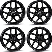 Borbet Y black matt 9.5x20 ET35 - LK5/112 ML66.5 Alufelge schwarz