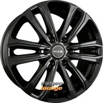 Mak Safari 6 gloss black 8x18 ET50 - LK6/139.7 ML95.1 Alufelge schwarz