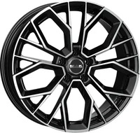 Mak Stilo gloss black 9x22 ET29 - LK5/130 ML66.45 Alufelge schwarz