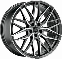 MSW MSW 50 gloss black 10x22 ET42 - LK5/120 ML72.56 Alufelge schwarz