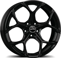 GMP Ultrivity X black glossy 10x22 ET35 - LK5/130 ML66.5 Alufelge schwarz