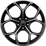 GMP Ultrivity X black glossy 8x19 ET30 - LK5/110 ML73.1 Alufelge schwarz