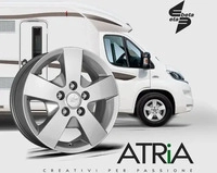 Etabeta Atria silver 6.5x16 ET55 - LK5/118 ML71.1 Alufelge silber