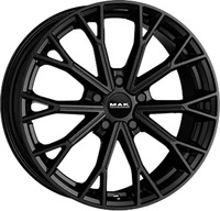 Mak Asphalt gloss black 8x20 ET33 - LK5/108 ML72 Alufelge schwarz