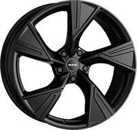 Mak Stark gloss black 8.5x21 ET18 - LK5/112 ML66.45 Alufelge schwarz