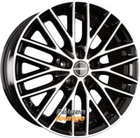 Borbet BS5 black polished 8x18 ET42 - LK5/108 ML72.5 Alufelge schwarz