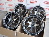 BBS CH-RII schwarz matt 10x21 ET38 - LK5/120 ML82 Alufelge schwarz