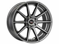 TEC Speedwheels GT7 black-glossy 10x20 ET38 - LK5/120 ML74.1 Alufelge schwarz
