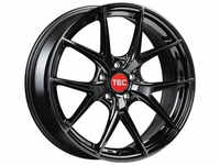 TEC Speedwheels GT6 EVO black-glossy 10x22 ET50 - LK5/112 ML72.5 Alufelge...