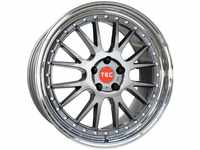 TEC Speedwheels GT EVO black-polished-lip 8x18 ET45 - LK5/112 ML72.5 Alufelge...
