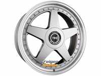 TEC Speedwheels GT EVO black-polished-lip 8x18 ET40 - LK5/100 ML64 Alufelge...