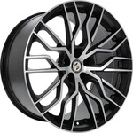 Etabeta Medusa-K black matt 9.5x21 ET42 - LK5/112 ML66.5 Alufelge schwarz