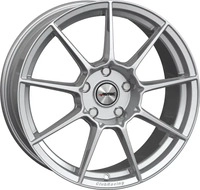 Autec Typ CR - ClubRacing hyper silber 7.5x17 ET38 - LK4/100 ML70 Alufelge silber