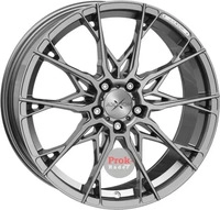 Axxion X1 daytona grau lackiert 8.5x19 ET35 - LK5/112 ML72.6 Alufelge grau