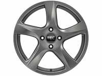 TEC Speedwheels AS5 dark grey 6.5x16 ET38 - LK4/100 ML64 Alufelge grau