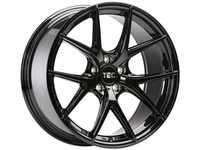 TEC Speedwheels GT6 EVO black-glossy 8x19 ET45 - LK5/112 ML72.5 Alufelge schwarz