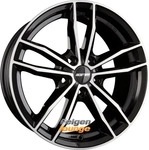 GMP Swan black glossy 8.5x20 ET35 - LK5/112 ML66.6 Alufelge schwarz