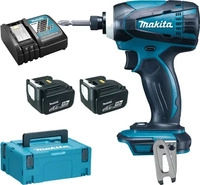Makita DTD134RMJ, Makita DTD134RMJ Akku-Schlagschrauber 14,4V / 4,0 Ah, 2 Akkus +